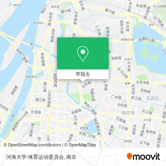 河海大学-体育运动委员会地图