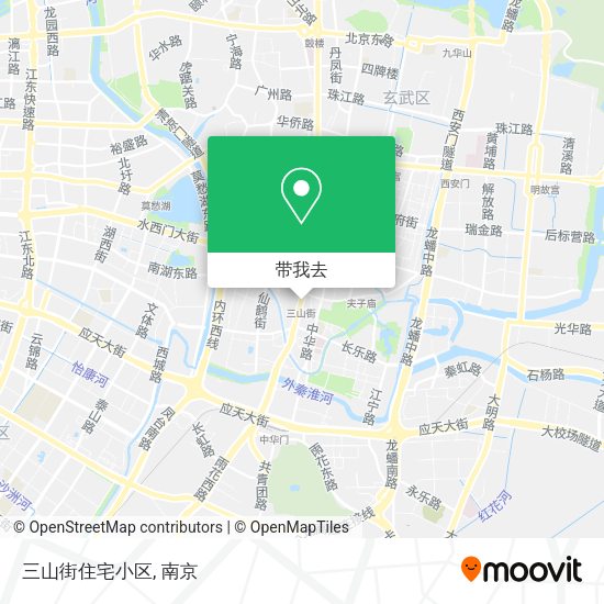 三山街住宅小区地图