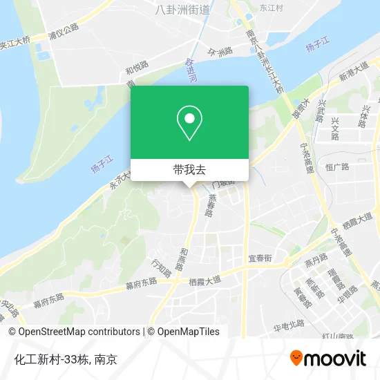 化工新村-33栋地图
