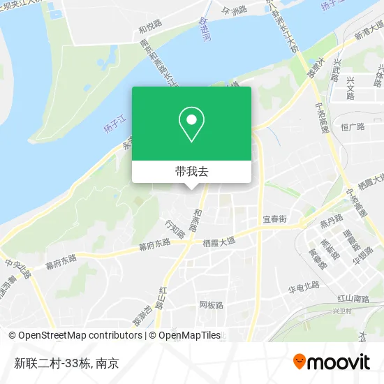 新联二村-33栋地图