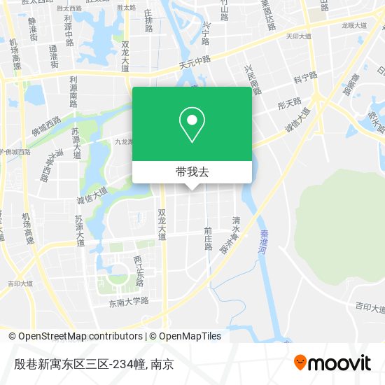 殷巷新寓东区三区-234幢地图