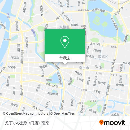戈丁小栈(汉中门店)地图