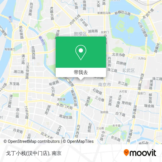 戈丁小栈(汉中门店)地图