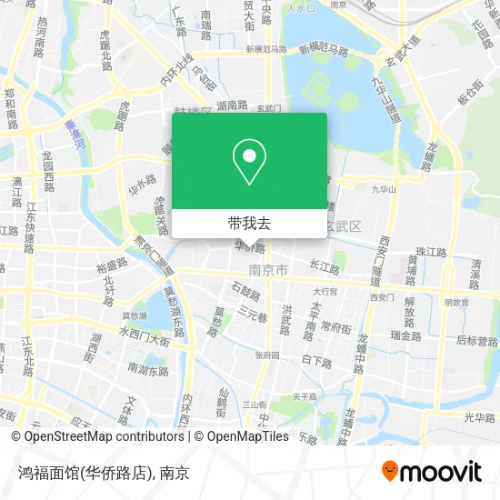 鸿福面馆(华侨路店)地图