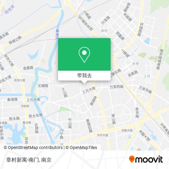 章村新寓-南门地图