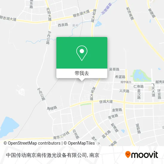 中国传动南京南传激光设备有限公司地图