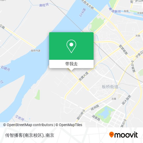 传智播客(南京校区)地图