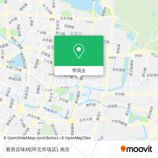 紫燕百味鸡(环北市场店)地图