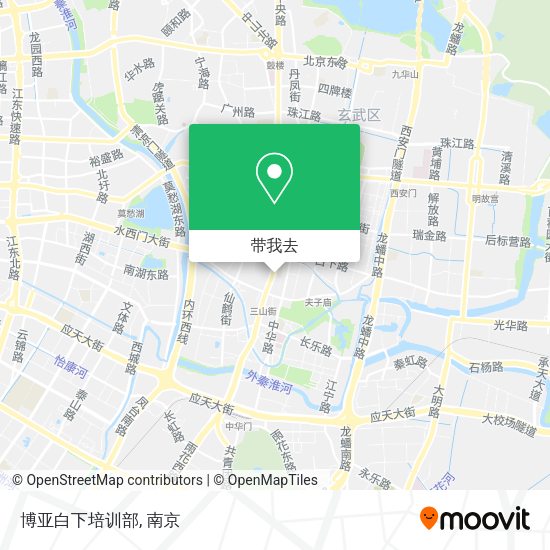 博亚白下培训部地图