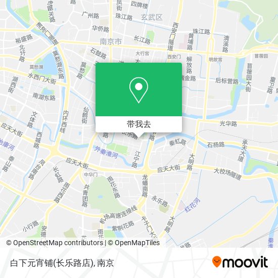 白下元宵铺(长乐路店)地图