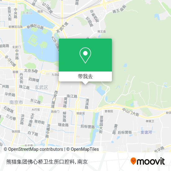熊猫集团佛心桥卫生所口腔科地图