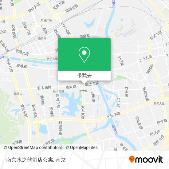 南京水之韵酒店公寓地图