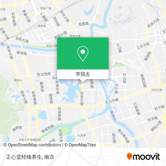 正心堂经络养生地图