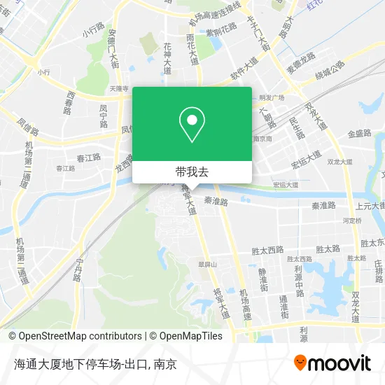 海通大厦地下停车场-出口地图