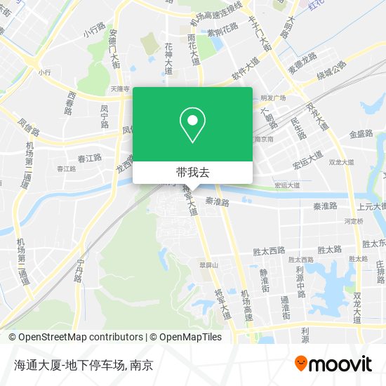 海通大厦-地下停车场地图