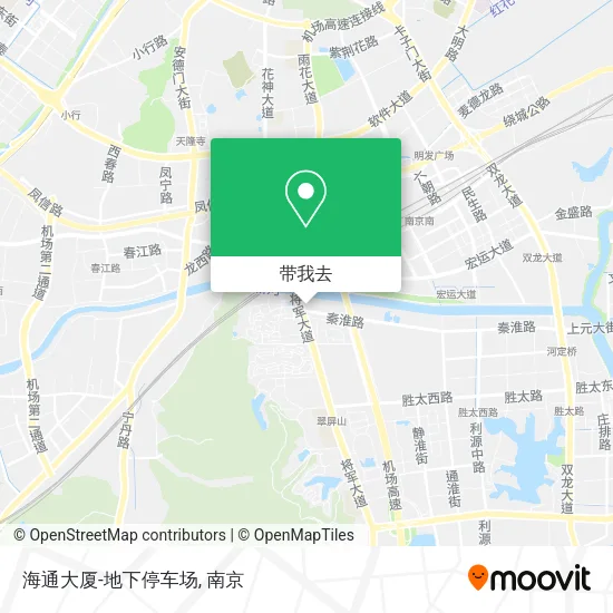 海通大厦-地下停车场地图