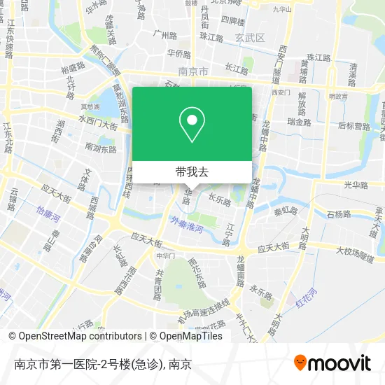 南京市第一医院-2号楼(急诊)地图