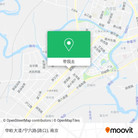 华欧大道/宁六路(路口)地图
