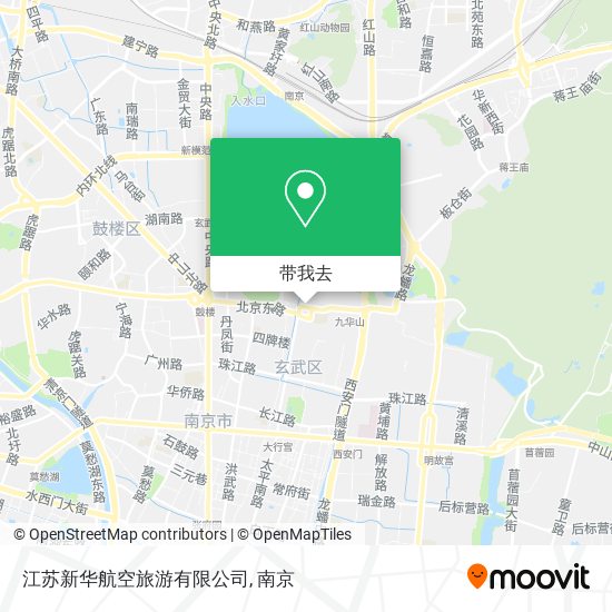 江苏新华航空旅游有限公司地图
