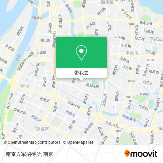 南京方军招待所地图