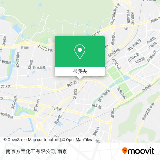 南京方宝化工有限公司地图