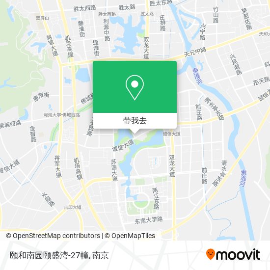 颐和南园颐盛湾-27幢地图