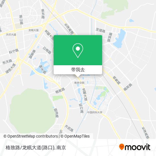 格致路/龙眠大道(路口)地图