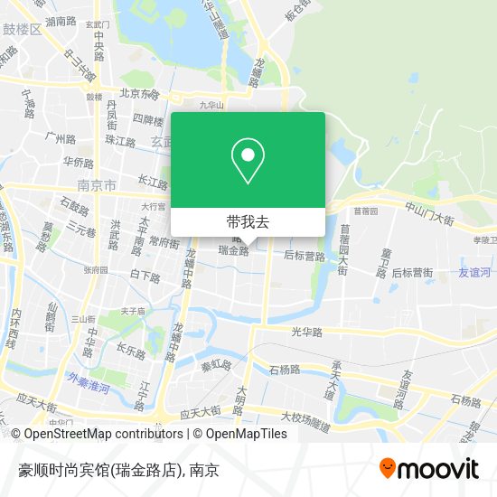 豪顺时尚宾馆(瑞金路店)地图