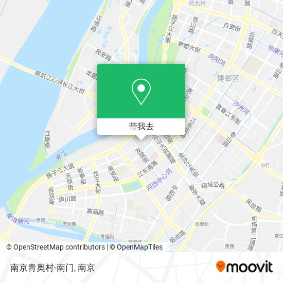 南京青奥村-南门地图