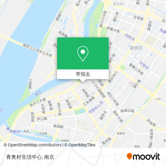 青奥村生活中心地图