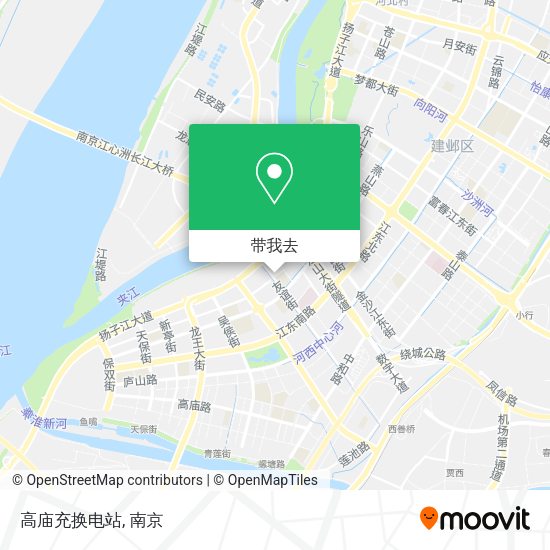 高庙充换电站地图