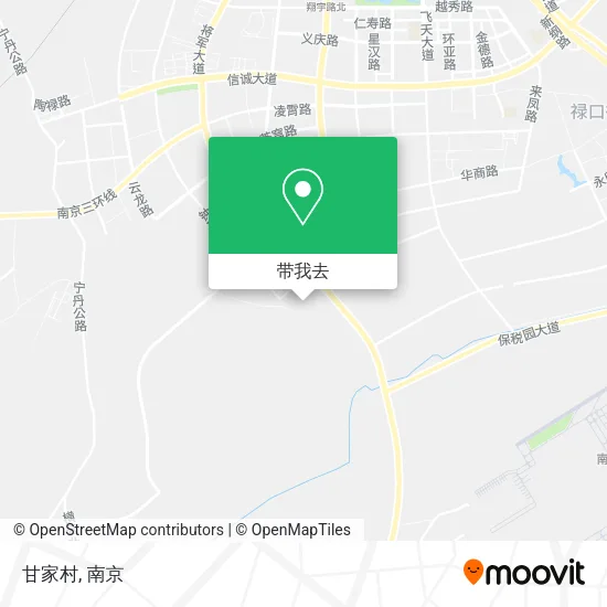 甘家村地图