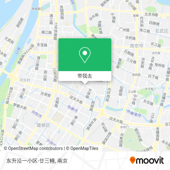 东升沿一小区-廿三幢地图