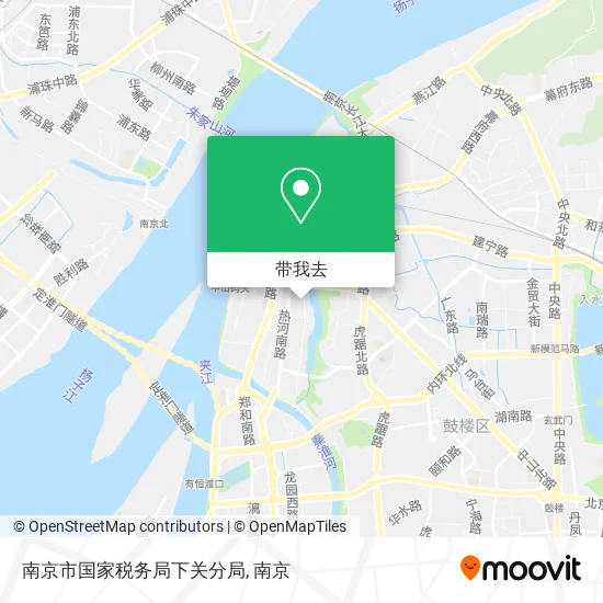 南京市国家税务局下关分局地图