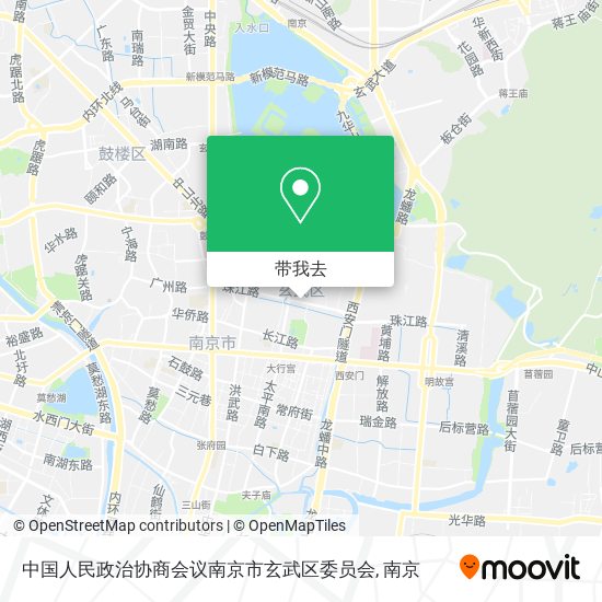中国人民政治协商会议南京市玄武区委员会地图
