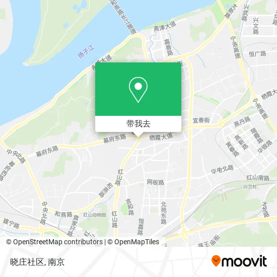晓庄社区地图
