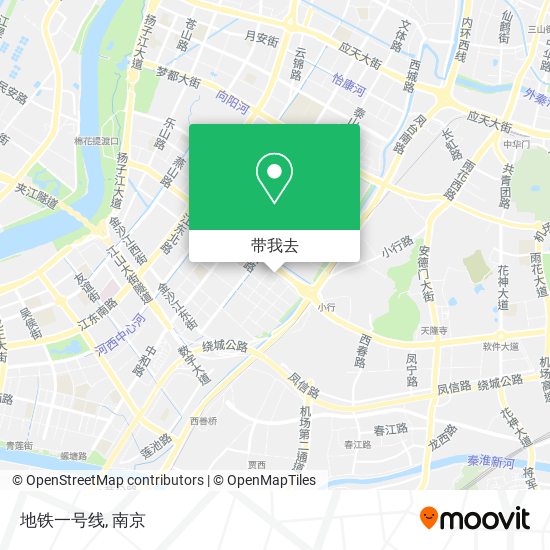 地铁一号线地图