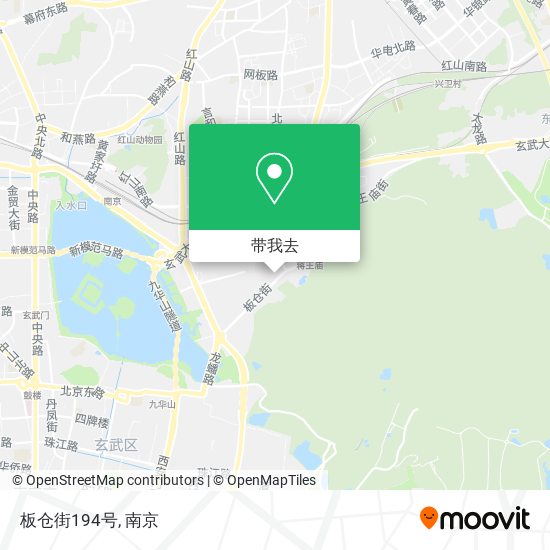 板仓街194号地图