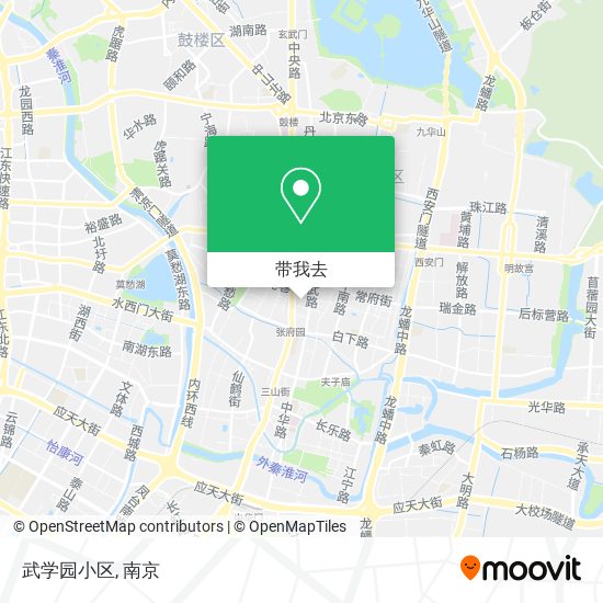 武学园小区地图
