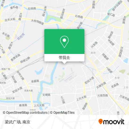 梁武广场地图