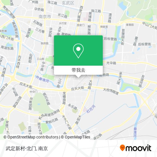 武定新村-北门地图
