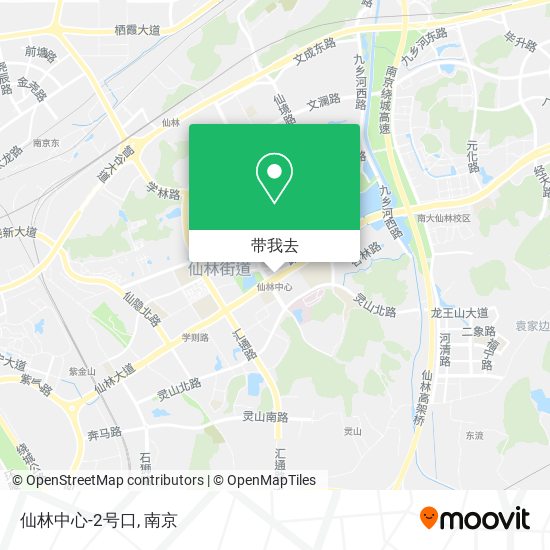 仙林中心-2号口地图