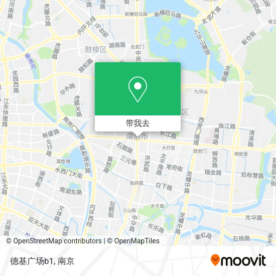德基广场b1地图