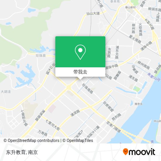 东升教育地图