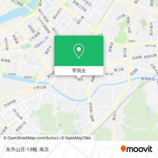 东升山庄-13幢地图