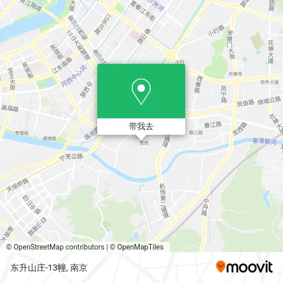 东升山庄-13幢地图