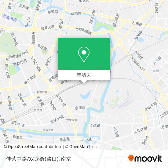佳营中路/双龙街(路口)地图
