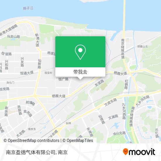 南京盈德气体有限公司地图