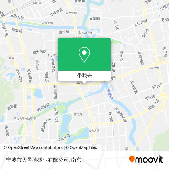 宁波市天盈德磁业有限公司地图