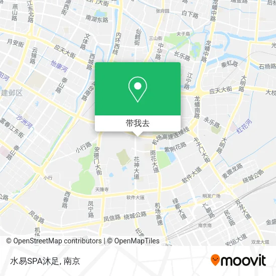 水易SPA沐足地图
